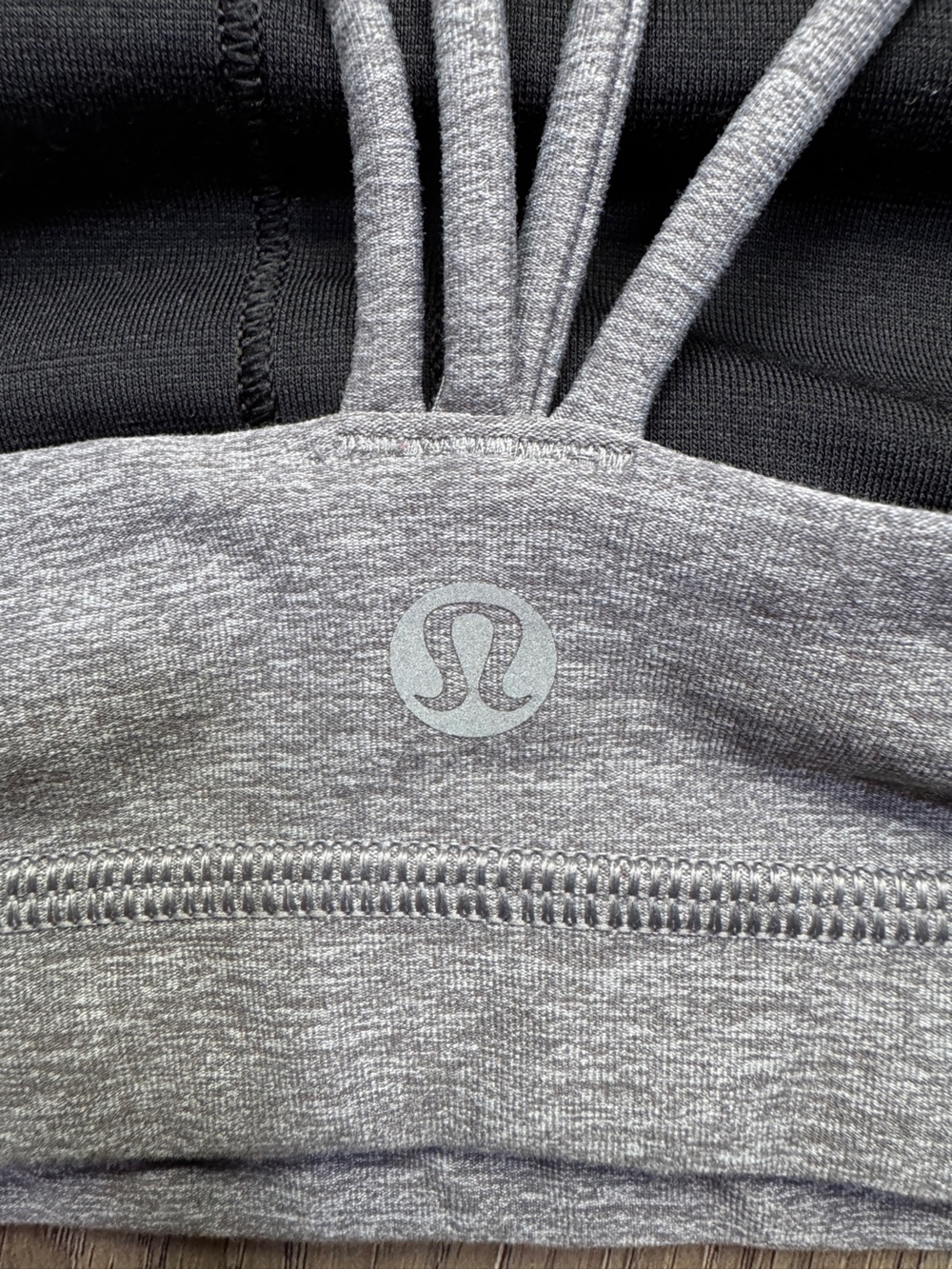 lululemon athletica Grey High-Neck Sports Bra - Picture 5 of 10